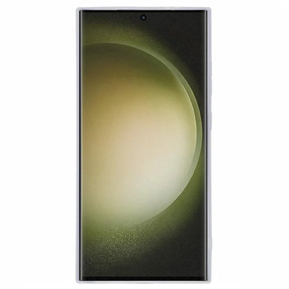 WANLONFENG DKSM Series for Samsung Galaxy S24 Ultra TPU Case Electroplated Frame Phone Cover with Tempered Glass