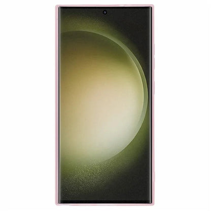 WANLONFENG DKSM Series for Samsung Galaxy S23 Ultra TPU Case Electroplated Frame Phone Cover with Tempered Glass