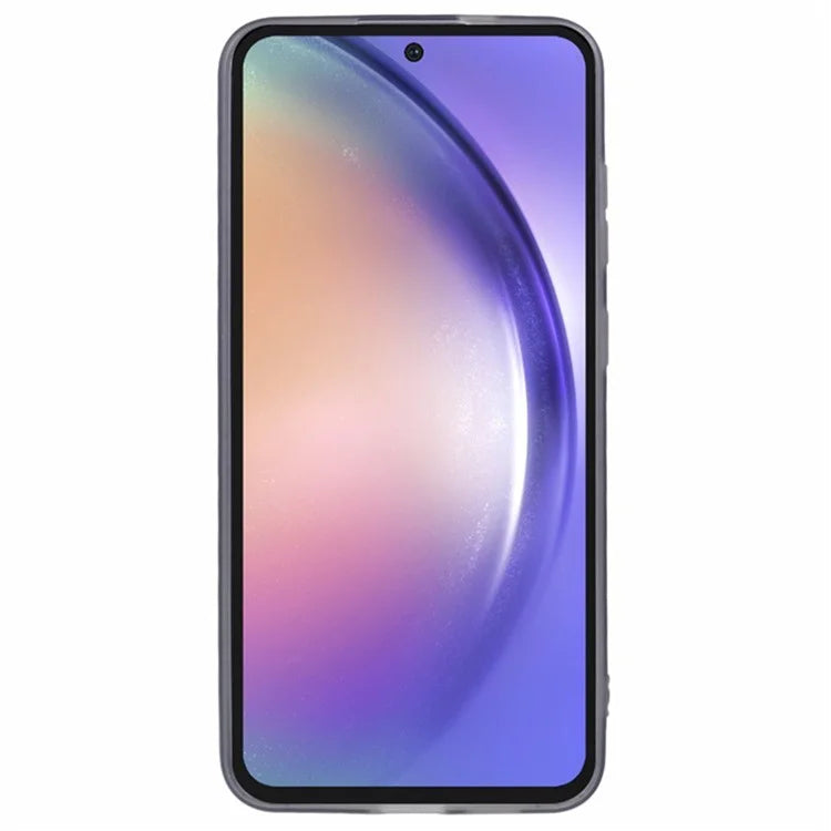 WANLONFENG DKSM Series for Samsung Galaxy A54 5G TPU Case Electroplated Frame Phone Cover with Tempered Glass