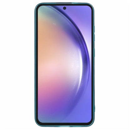 WANLONFENG DKSM Series for Samsung Galaxy A14 4G  /  5G TPU Case Electroplated Frame Phone Cover with Tempered Glass