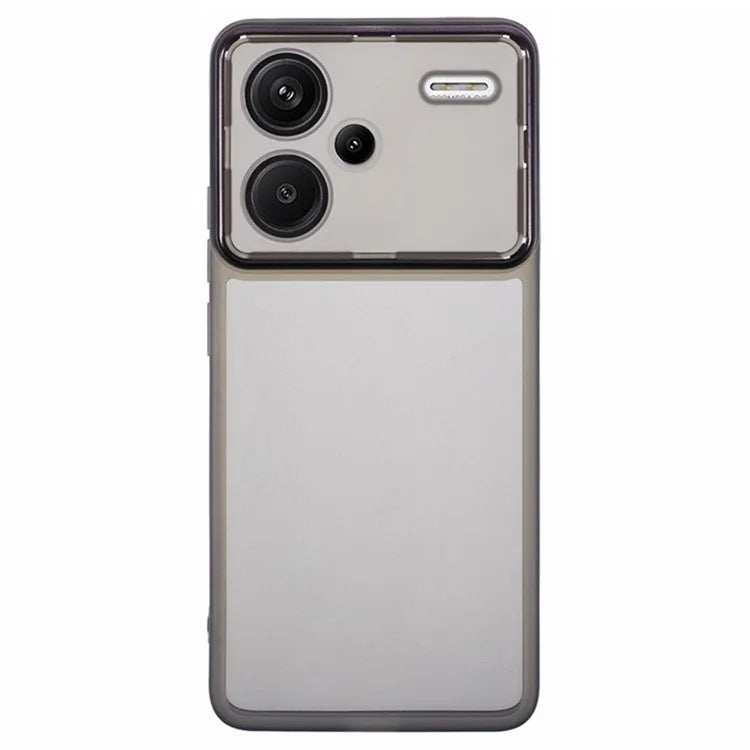 WANLONFENG DKSM Series for Xiaomi Redmi Note 13 Pro+ 5G TPU Case Electroplated Frame Phone Cover with Tempered Glass