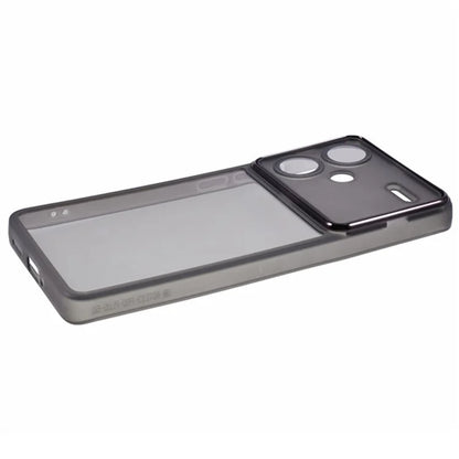 WANLONFENG DKSM Series for Xiaomi Redmi Note 13 Pro+ 5G TPU Case Electroplated Frame Phone Cover with Tempered Glass