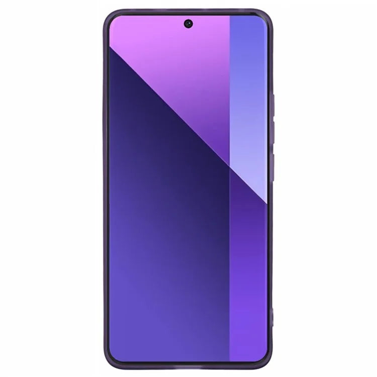 WANLONFENG DKSM Series for Xiaomi Redmi Note 13 Pro+ 5G TPU Case Electroplated Frame Phone Cover with Tempered Glass