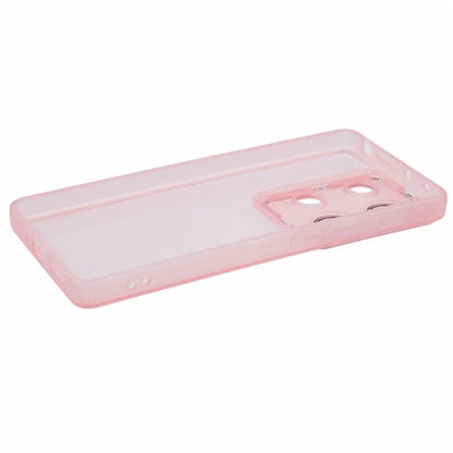 WANLONFENG DKSM Series for Xiaomi Poco M6 Pro 4G  /  Redmi Note 13 Pro 4G TPU Case Electroplated Frame with Tempered Glass