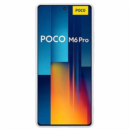 WANLONFENG DKSM Series for Xiaomi Poco M6 Pro 4G  /  Redmi Note 13 Pro 4G TPU Case Electroplated Frame with Tempered Glass