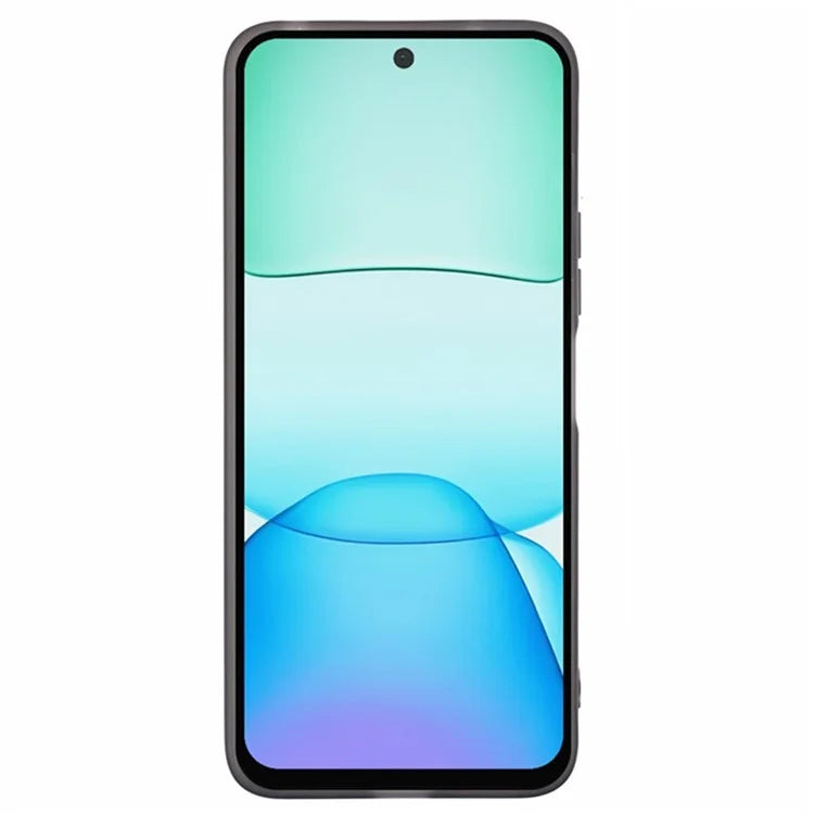 WANLONFENG DKSM Series for Xiaomi Redmi 13 5G  /  4G TPU Case Electroplated Frame with Tempered Glass