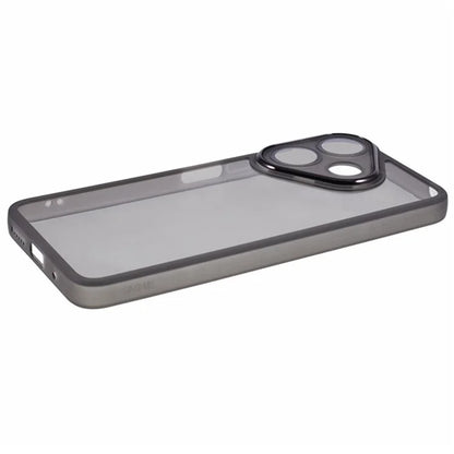 WANLONFENG DKSM Series for Xiaomi Redmi 13 5G  /  4G TPU Case Electroplated Frame with Tempered Glass