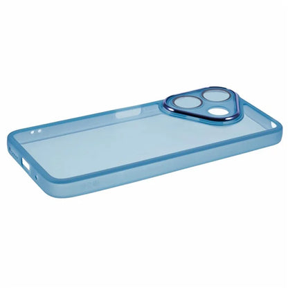 WANLONFENG DKSM Series for Xiaomi Redmi 13 5G  /  4G TPU Case Electroplated Frame with Tempered Glass