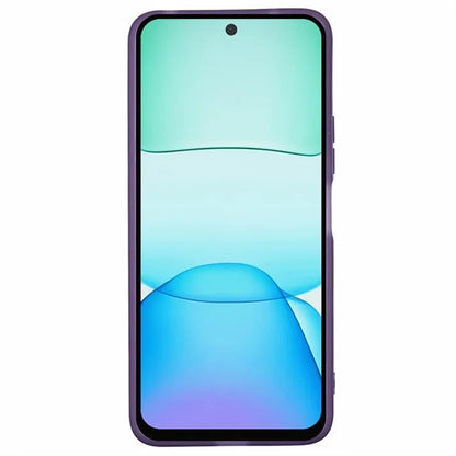 WANLONFENG DKSM Series for Xiaomi Redmi 13 5G  /  4G TPU Case Electroplated Frame with Tempered Glass