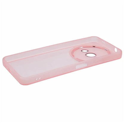 WANLONFENG DKSM Series for Xiaomi Redmi A3 4G TPU Case Electroplated Frame with Tempered Glass