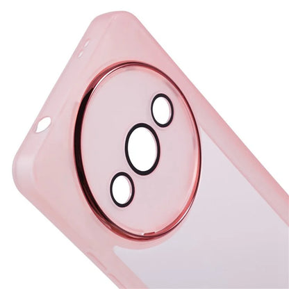 WANLONFENG DKSM Series for Xiaomi Redmi A3 4G TPU Case Electroplated Frame with Tempered Glass