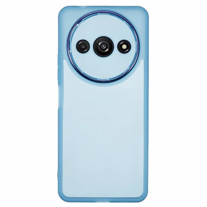 WANLONFENG DKSM Series for Xiaomi Redmi A3 4G TPU Case Electroplated Frame with Tempered Glass