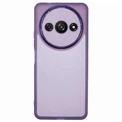 WANLONFENG DKSM Series for Xiaomi Redmi A3 4G TPU Case Electroplated Frame with Tempered Glass