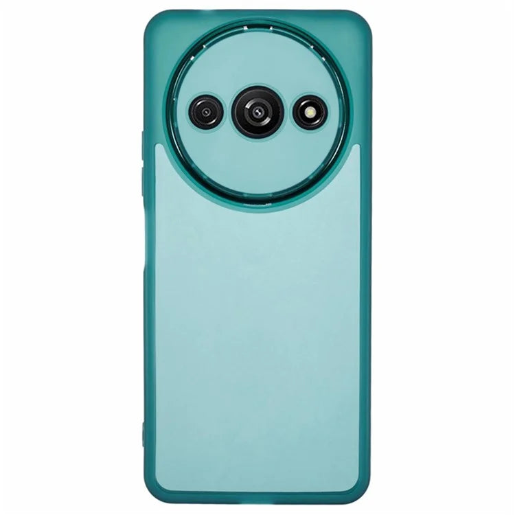 WANLONFENG DKSM Series for Xiaomi Redmi A3 4G TPU Case Electroplated Frame with Tempered Glass