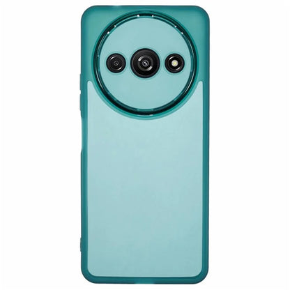 WANLONFENG DKSM Series for Xiaomi Redmi A3 4G TPU Case Electroplated Frame with Tempered Glass