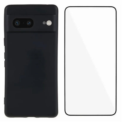 WANLONFENG RB2 Series for Google Pixel 8 Case TPU Phone Cover with Screen Protector