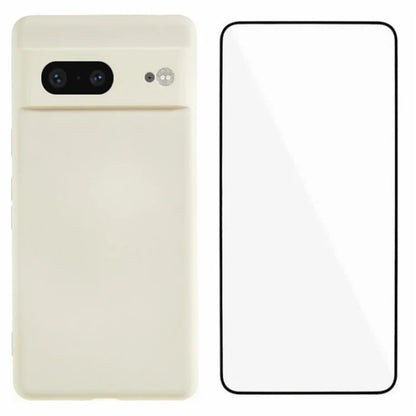 WANLONFENG RB2 Series for Google Pixel 8 Case TPU Phone Cover with Screen Protector