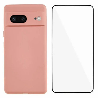 WANLONFENG RB2 Series for Google Pixel 8 Case TPU Phone Cover with Screen Protector