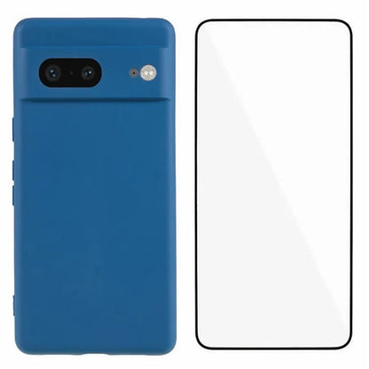 WANLONFENG RB2 Series for Google Pixel 8 Case TPU Phone Cover with Screen Protector