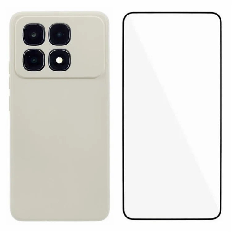 WANLONFENG RB2 Series for Xiaomi Redmi K70 Ultra Case TPU Phone Cover with Screen Protector