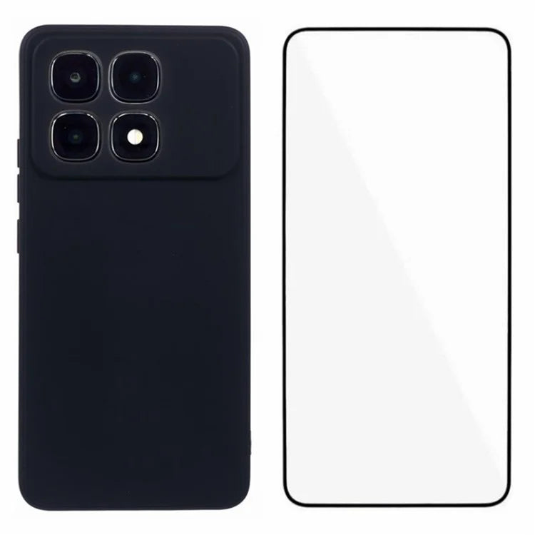 WANLONFENG RB2 Series for Xiaomi Redmi K70 Ultra Case TPU Phone Cover with Screen Protector