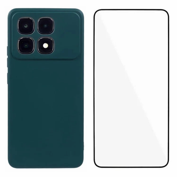 WANLONFENG RB2 Series for Xiaomi Redmi K70 Ultra Case TPU Phone Cover with Screen Protector