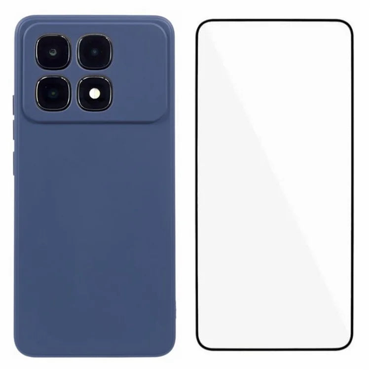 WANLONFENG RB2 Series for Xiaomi Redmi K70 Ultra Case TPU Phone Cover with Screen Protector