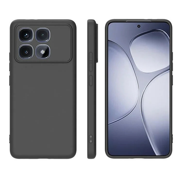 WANLONFENG MS Series for Xiaomi Redmi K70 Ultra TPU Case Matte Back Cover with Tempered Glass