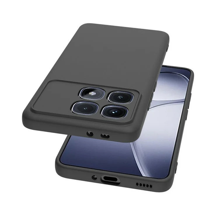 WANLONFENG MS Series for Xiaomi Redmi K70 Ultra TPU Case Matte Back Cover with Tempered Glass