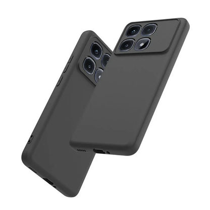 WANLONFENG MS Series for Xiaomi Redmi K70 Ultra TPU Case Matte Back Cover with Tempered Glass