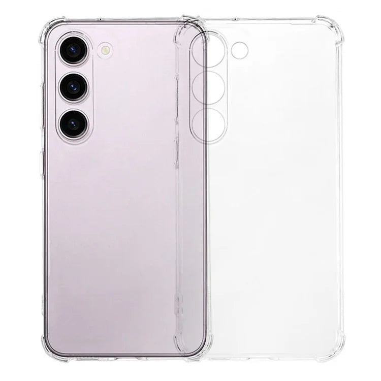 KALEBOL KLB-TPU001 For Samsung Galaxy S23+ Case 1.5mm TPU Transparent Anti-Drop Phone Cover
