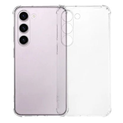 KALEBOL KLB-TPU001 For Samsung Galaxy S23+ Case 1.5mm TPU Transparent Anti-Drop Phone Cover
