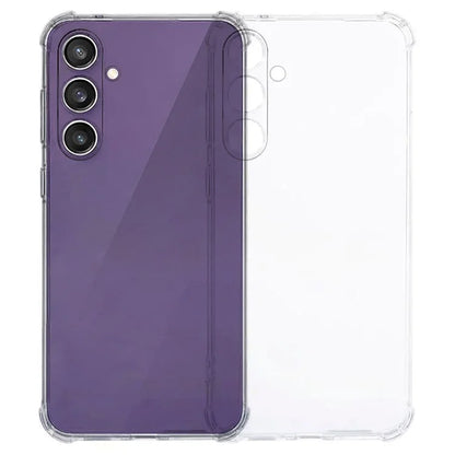 KALEBOL KLB-TPU001 For Samsung Galaxy S23 FE Case 1.5mm TPU Transparent Anti-Drop Phone Cover