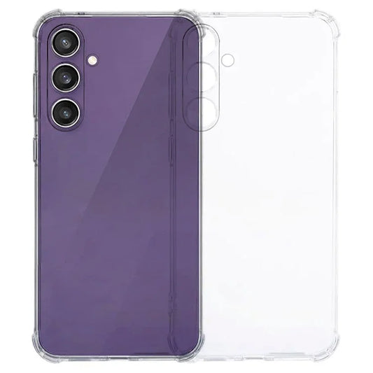 KALEBOL KLB-TPU001 For Samsung Galaxy S23 FE Case 1.5mm TPU Transparent Anti-Drop Phone Cover