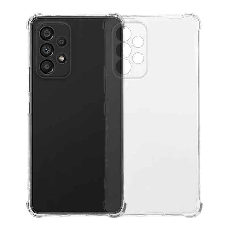 KALEBOL KLB-TPU001 For Samsung Galaxy A53 5G Case 1.5mm TPU Transparent Anti-Drop Phone Cover