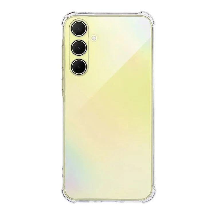 KALEBOL KLB-TPU001 For Samsung Galaxy A55 5G Case 1.5mm TPU Transparent Anti-Drop Phone Cover
