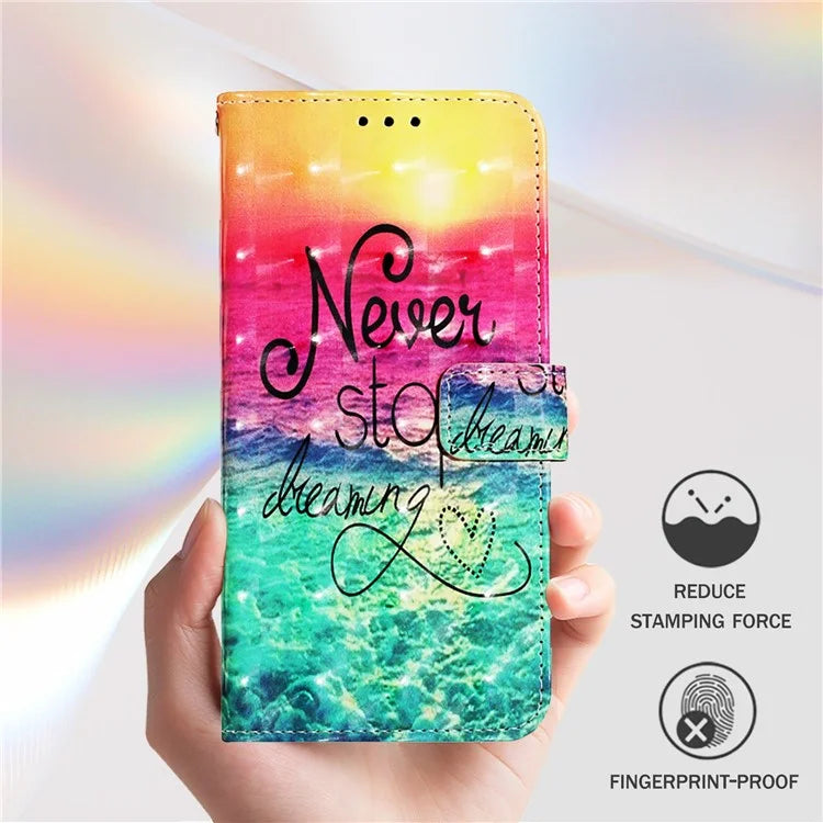 YB Pattern Printing Leather Series-2 For iPhone 16 Plus Case Stand View Wallet Phone Cover
