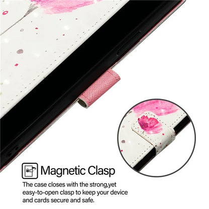 YB Pattern Printing Leather Series-2 For iPhone 16 Plus Case Stand View Wallet Phone Cover
