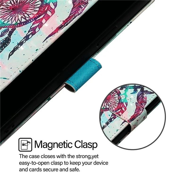 YB Pattern Printing Leather Series-2 For iPhone 16 Plus Case Stand View Wallet Phone Cover
