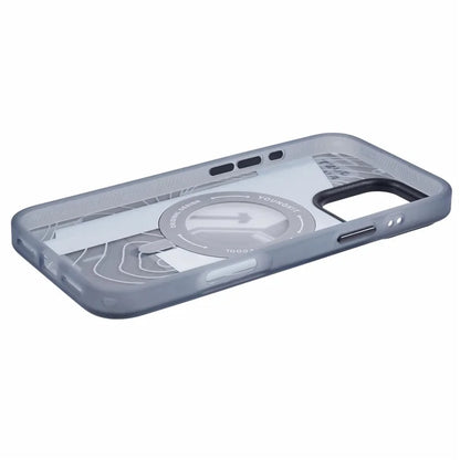 YOUNGKIT for iPhone 16 Pro Max Magnetic Case Rotating Kickstand IMD TPU Phone Cover