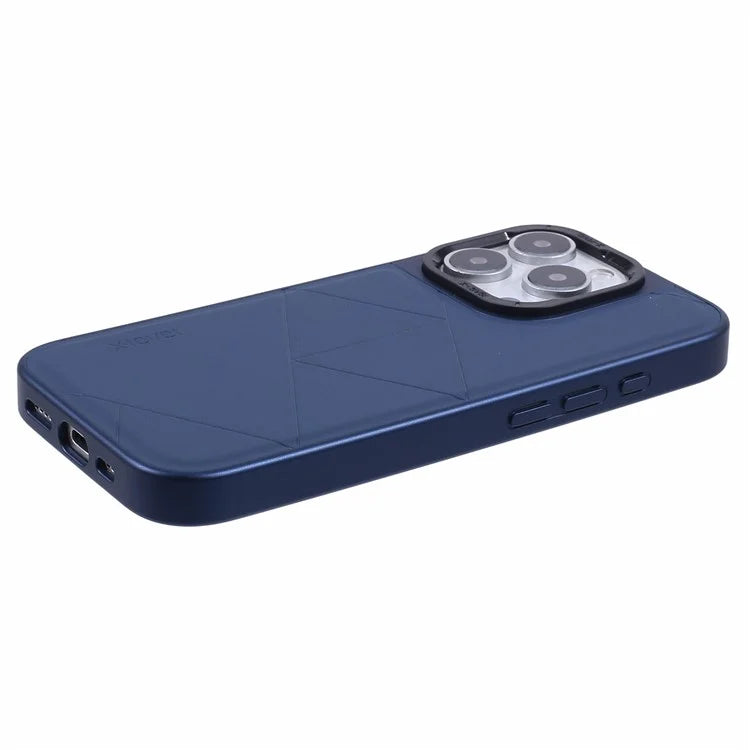 X-LEVEL For iPhone 16 Pro Max Case Geometric PC+TPU+Leather Anti-Scratch Phone Cover