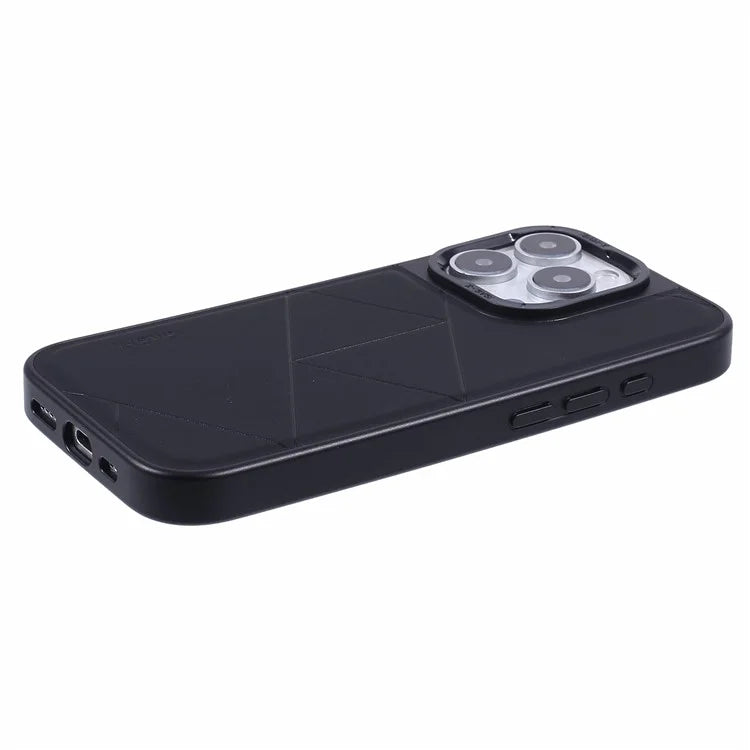 X-LEVEL For iPhone 16 Pro Max Case Geometric PC+TPU+Leather Anti-Scratch Phone Cover