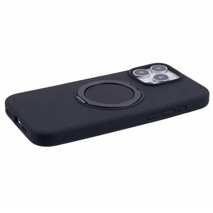 X-LEVEL For iPhone 16 Pro Max Case Compatible with MagSafe Rotatable Kickstand Liquid Silicone Phone Cover