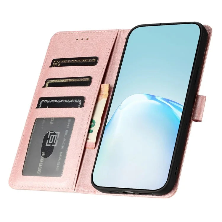 For Samsung Galaxy A06 Wallet Case Leather Folio Phone Cover Magnetic Clasp