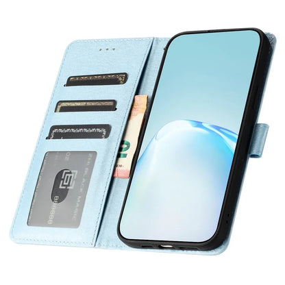 For Samsung Galaxy A06 Wallet Case Leather Folio Phone Cover Magnetic Clasp