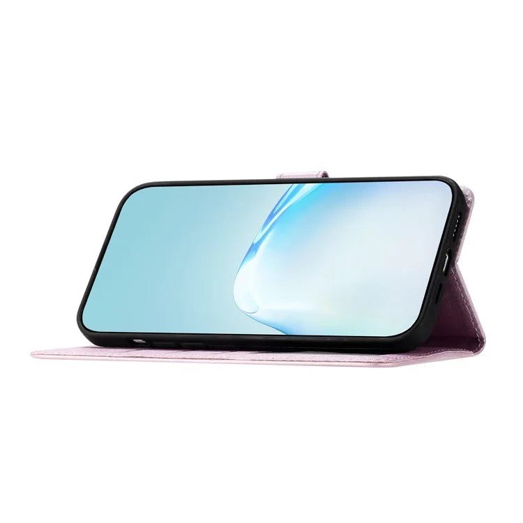 For Samsung Galaxy A06 Wallet Case Leather Folio Phone Cover Magnetic Clasp