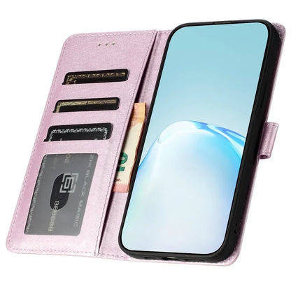 For Samsung Galaxy A06 Wallet Case Leather Folio Phone Cover Magnetic Clasp