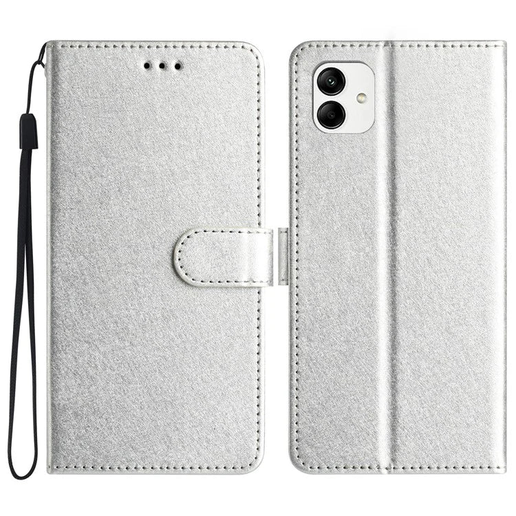For Samsung Galaxy A06 Wallet Case Leather Folio Phone Cover Magnetic Clasp