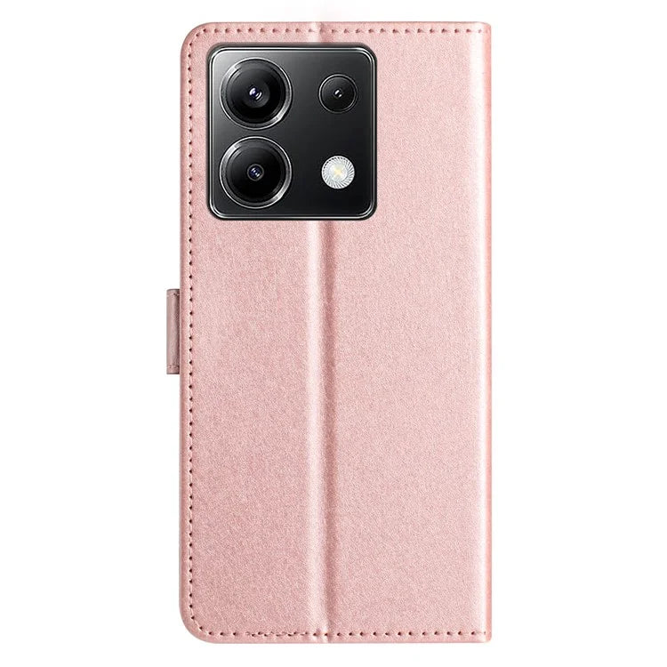 For Xiaomi Poco X6 5G Wallet Case Leather Folio Phone Cover Magnetic Clasp