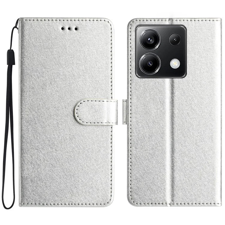 For Xiaomi Poco X6 5G Wallet Case Leather Folio Phone Cover Magnetic Clasp